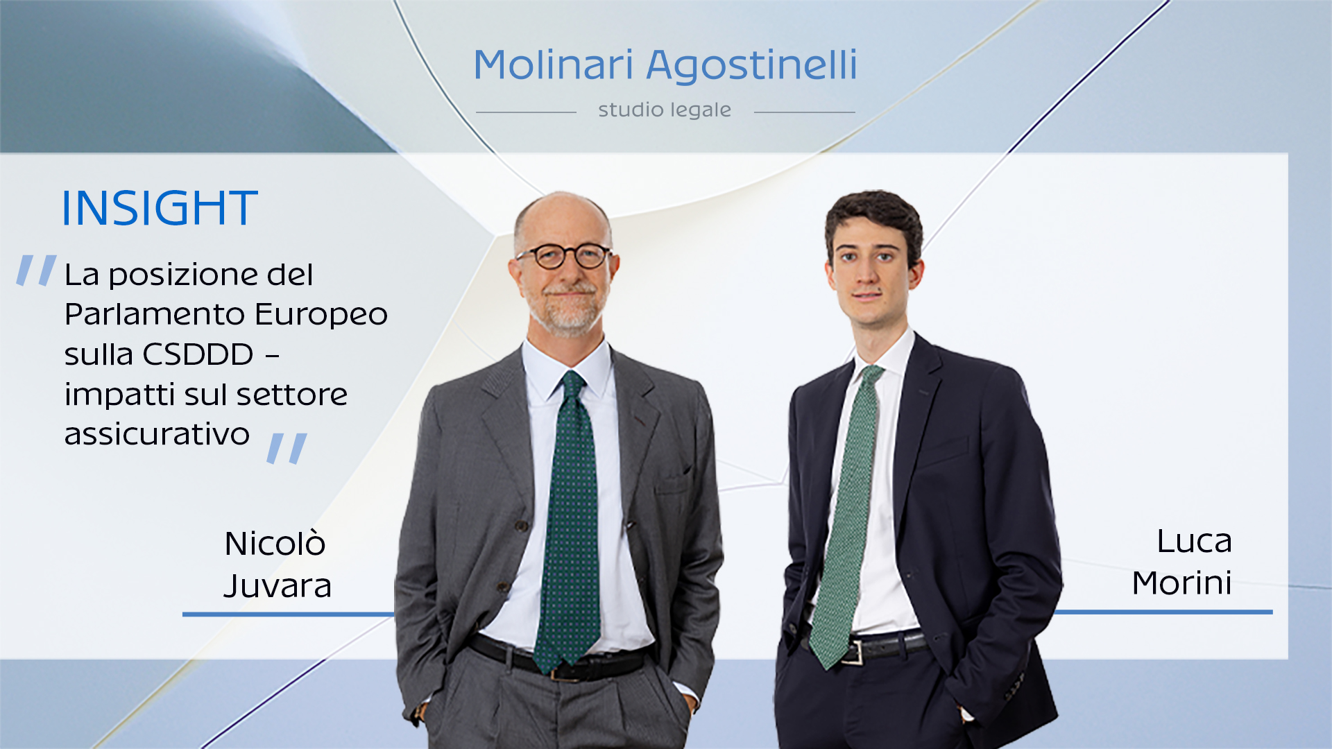 La posizione del Parlamento Europeo sulla CSDDD – impatti sul settore assicurativo